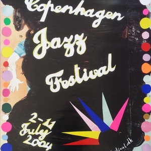 Festival de Jazz de Copenhague 2004 - Póster vintage original