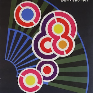 1971 Henning Damgård-Sørensen über Louisiana Museum of Modern Art - Original Vintage Plakat