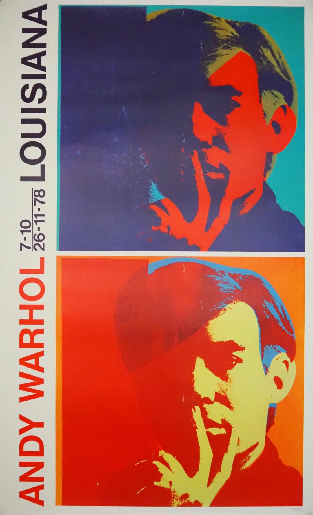 1978年 アンディ・ウォーホル 二重自画像 ルイジアナ - オリジナル