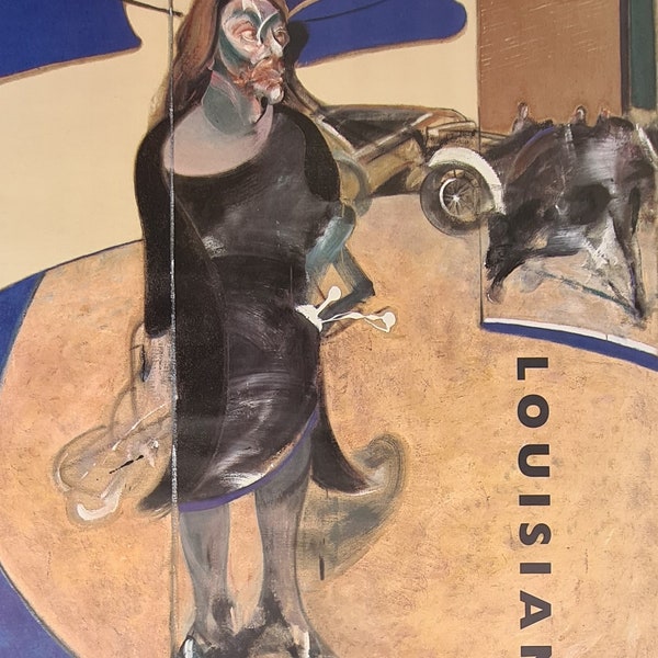 1998 Francis Bacon Louisiana Museum of Modern Art - Original Vintage Poster