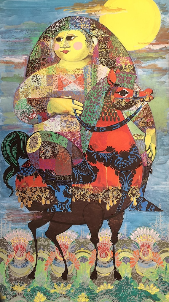 ビヨンヴィンブラッド　ビンテージ千夜一夜物語ポスター ビヨンヴィンブラッド ビンテージ千夜一夜物語ポスター