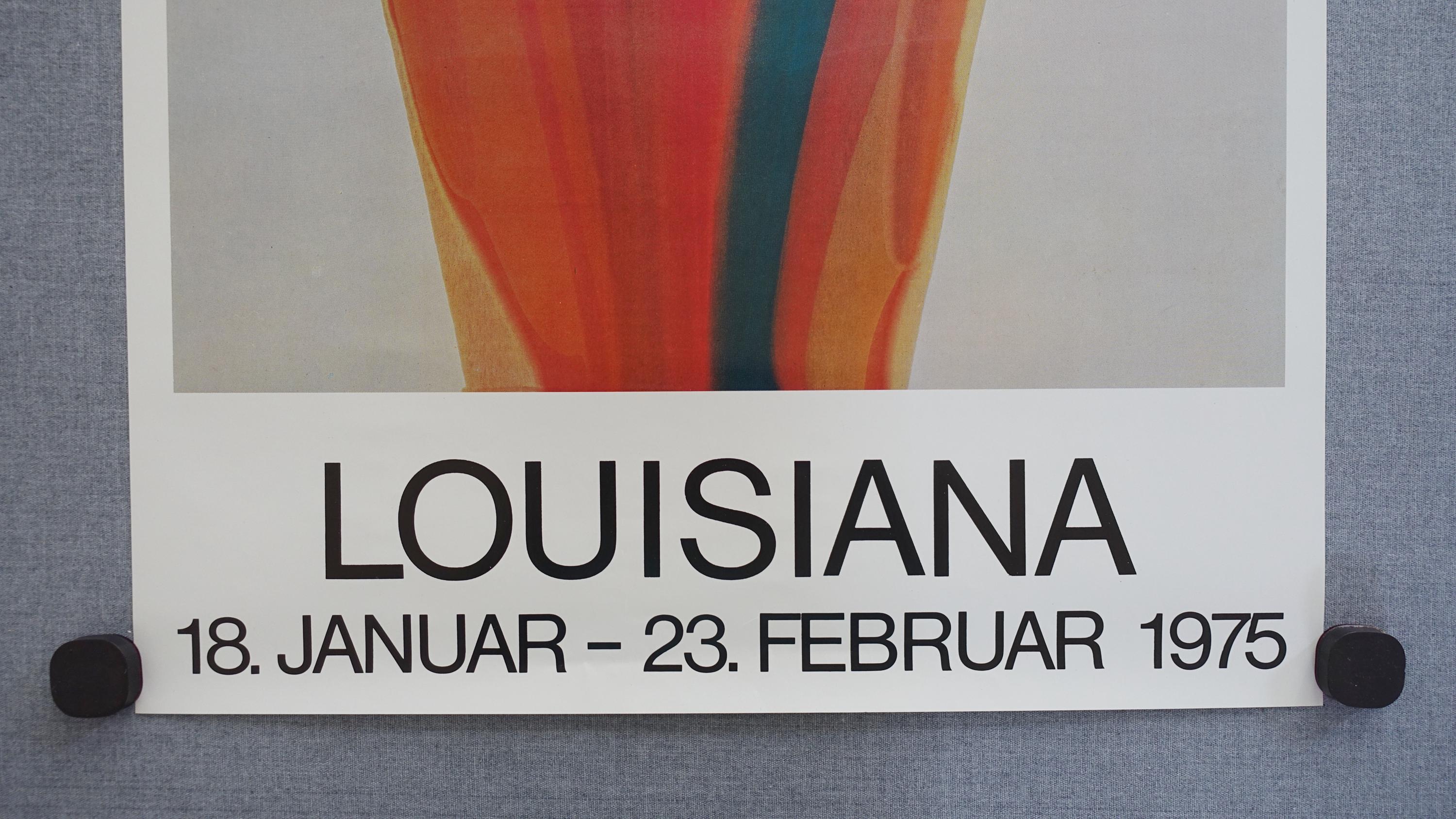 1975 Morris Louis on Louisiana Museum of Modern Art - Original