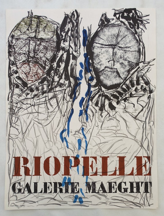 ジャンポールリオペル リトグラフ ジャン=ポール リオペル 1974