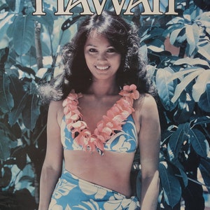 1980er Jahre American Hawaii Hawaii - Original Vintage Plakat