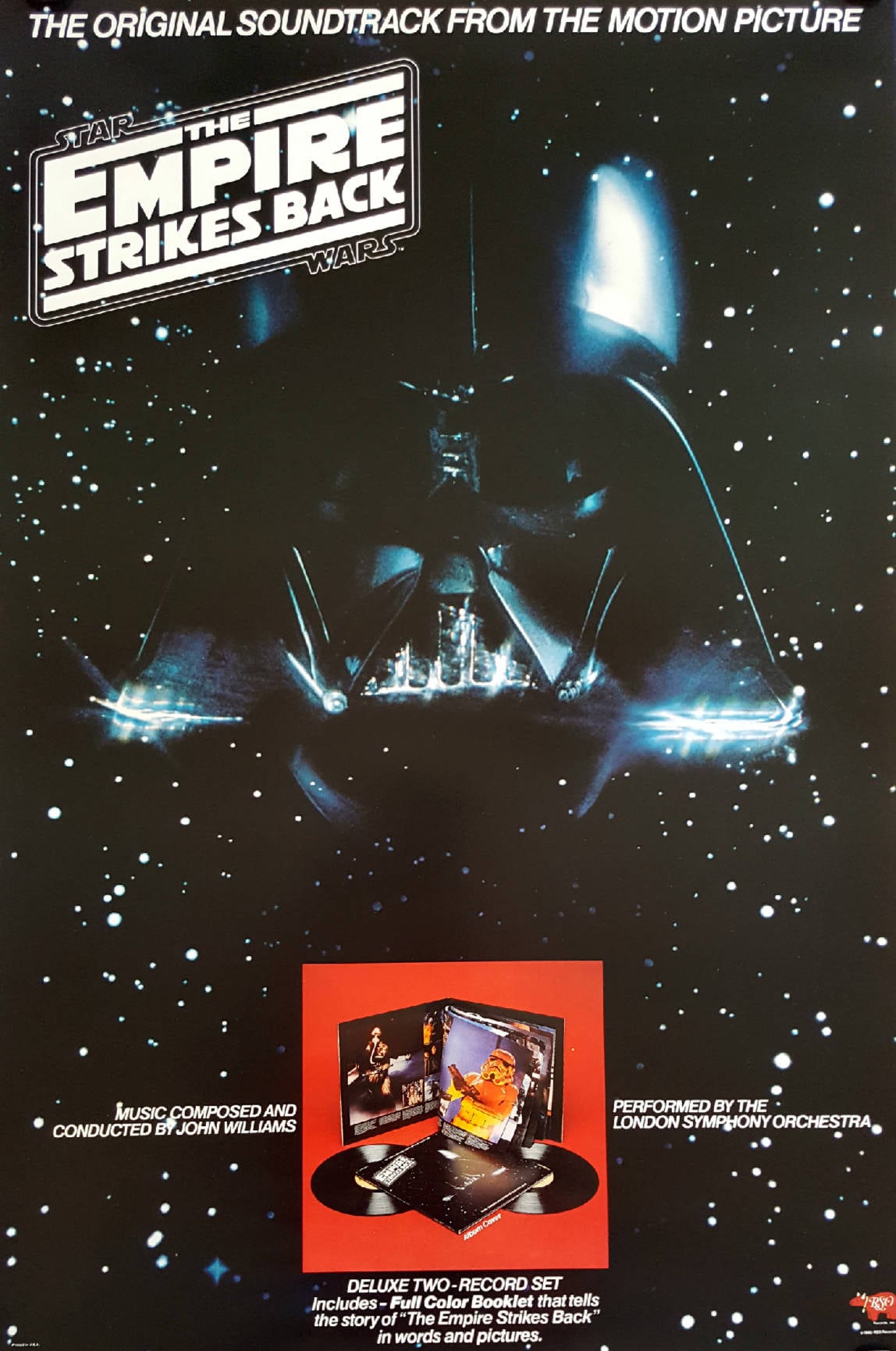1980 Star the Empire Back soundtrack - Etsy