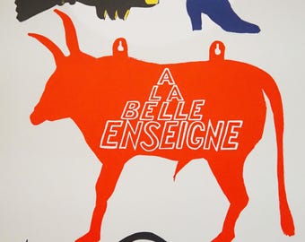 1983 Paris Ausstellungsplakat Musee de la Publicite - Original Vintage Plakat