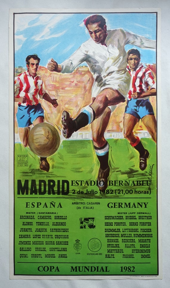 1982 World Cup (football/soccer) West Germany - Spain
