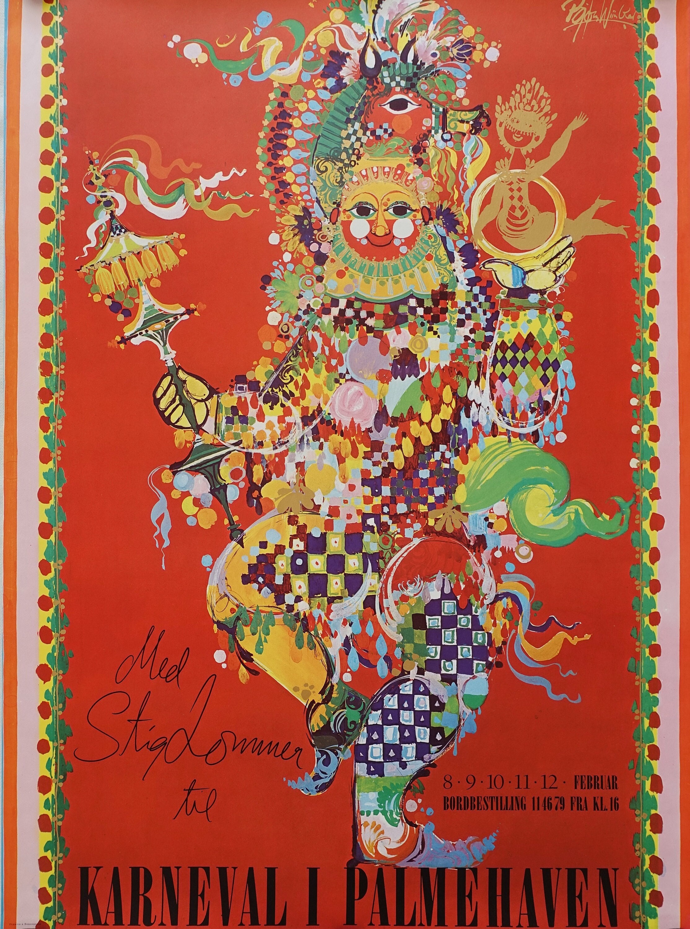 1960s Wiinblad Carnival in Copenhagen (text version