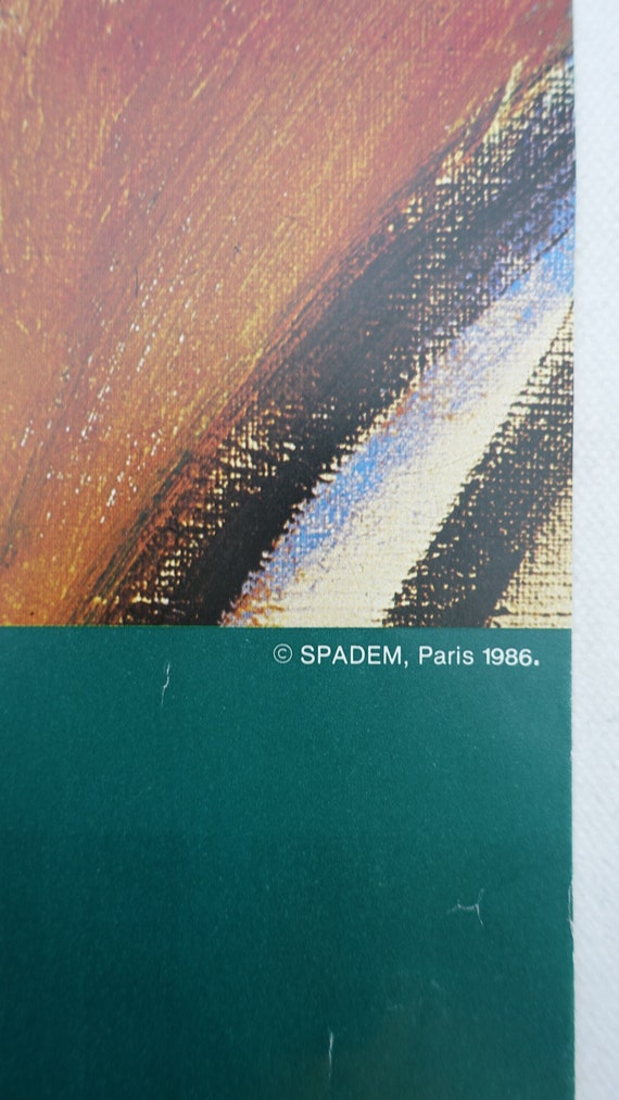 1986 ピカソ美術展 ルイジアナ ポスター - オリジナル ビンテージ