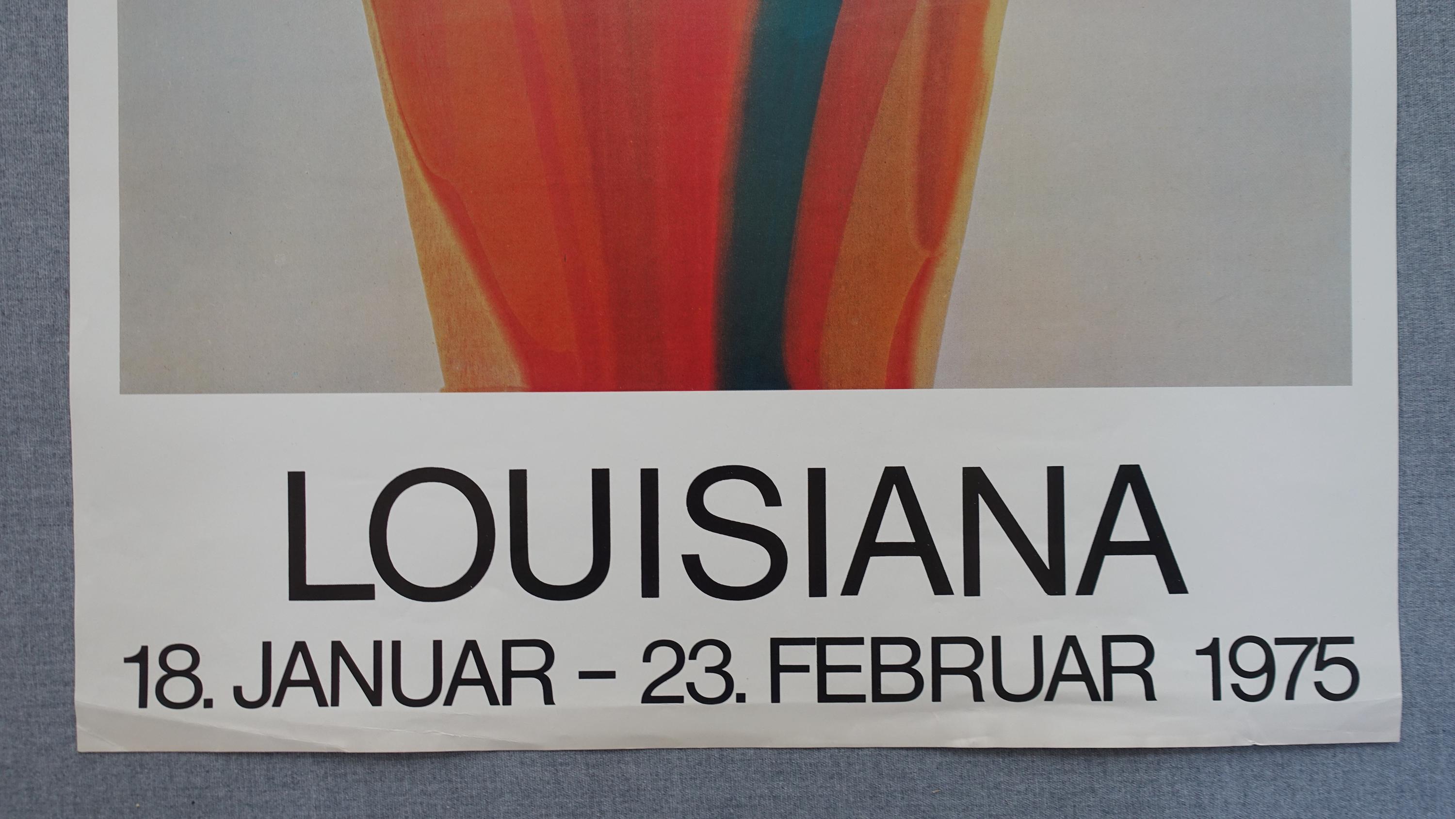 1975 Morris Louis on Louisiana Museum of Modern Art Original Vintage Poster - Etsy 1975 Morris Louis on Louisiana Museum of Modern Art Original Vintage Poster - Etsy