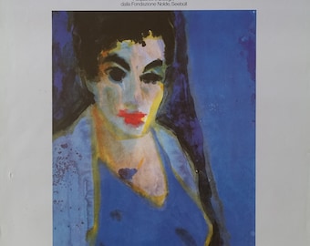 1984 Emil Nolde Galleria Natzionale d'Arte Moderna Roma - Original Vintage Poster