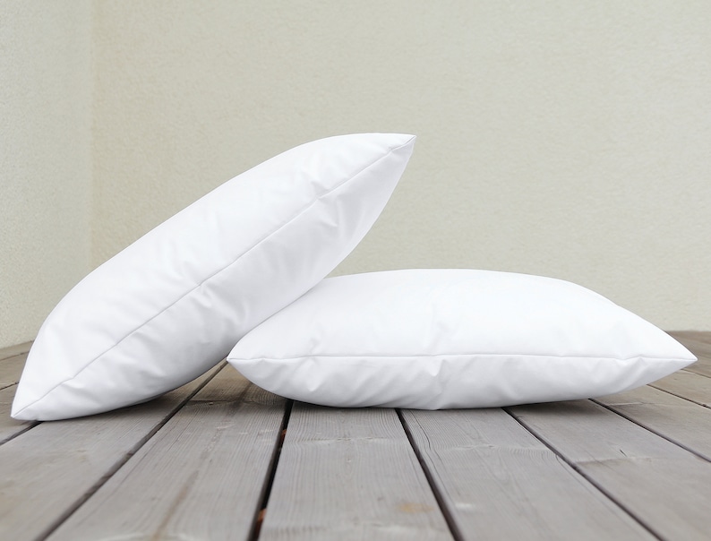 Outdoor patio pillow insert 20x20 24x24 by LinenSpace Etsy