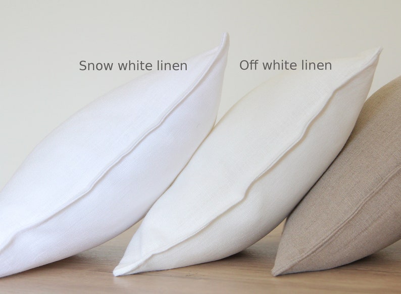 Extra long body pillow case custom linen cover for xl lumbar Etsy