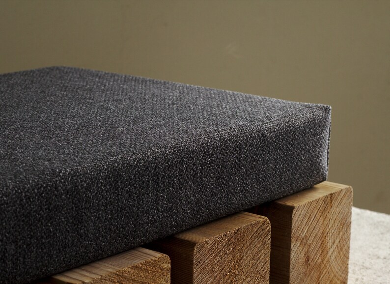 Custom bench cushion indoor by LinenSpace Etsy
