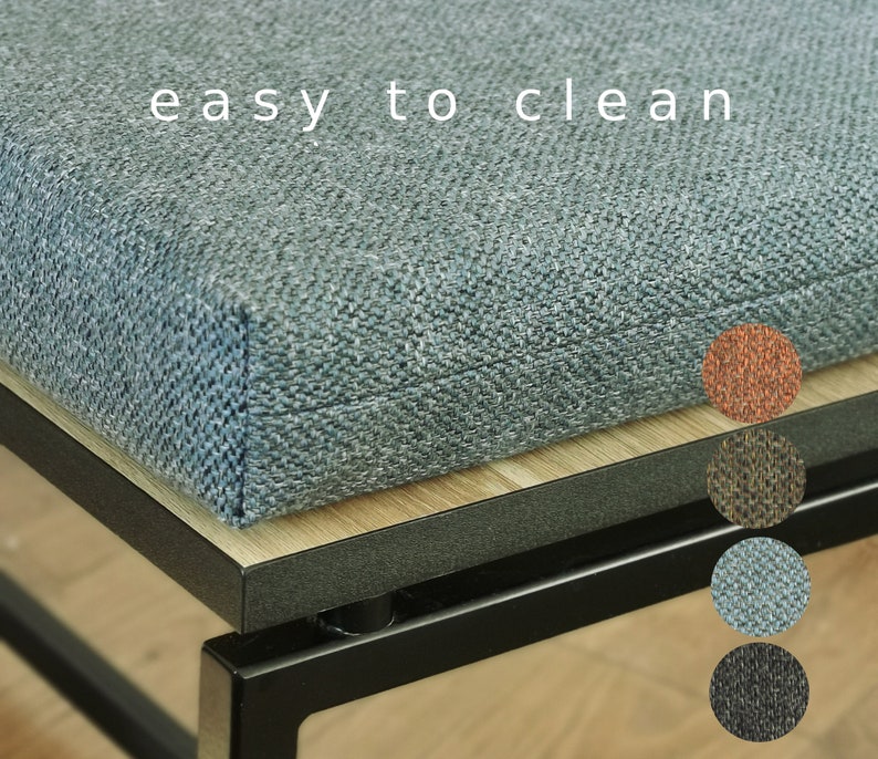 Custom bench cushion indoor by LinenSpace Etsy