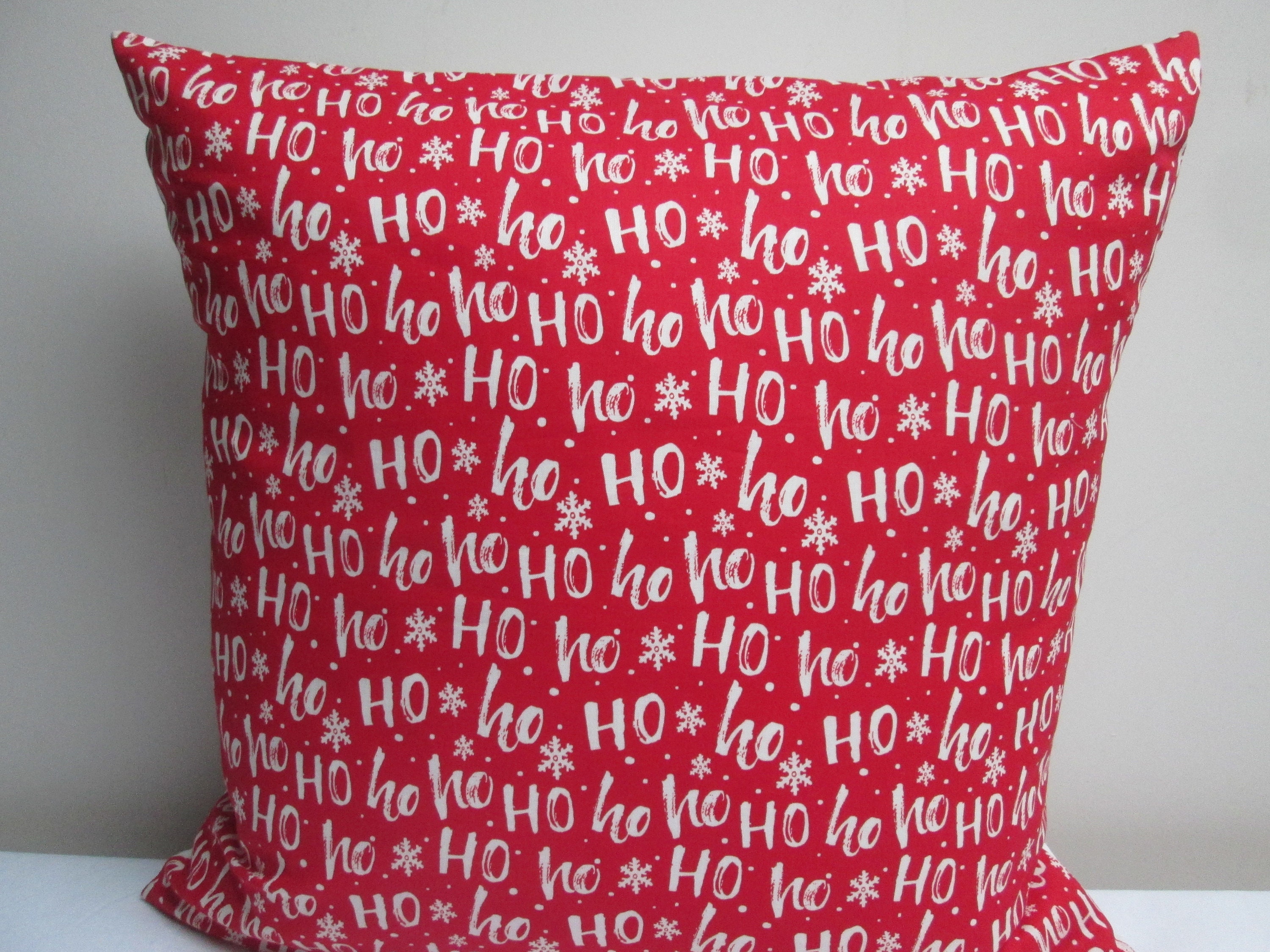 HoHoHo Christmas Cushion Cover 45cm 16 18 Etsy