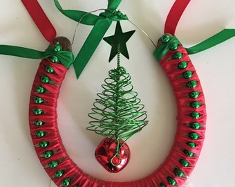 Christmas Ornament Horseshoes