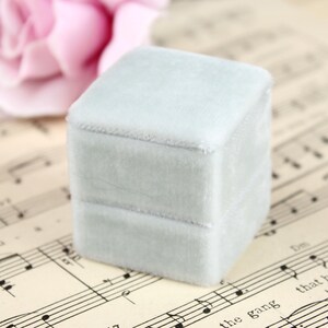 Silver Vintage Ring Box by The Family Joolz