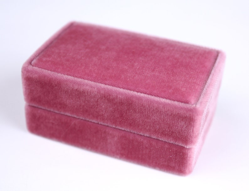 Rose Rectangle Ring Box by The Family Joolz