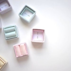 Various Wedding Ring Boxes by The Family Joolz