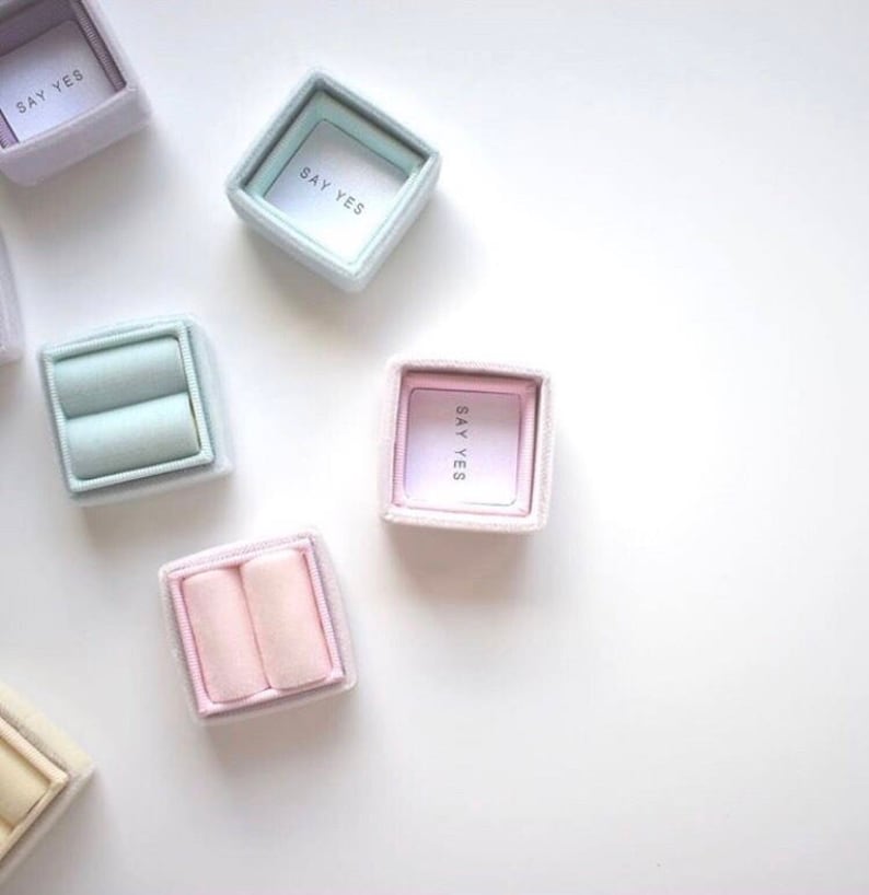 Various Wedding Ring Boxes by The Family Joolz
