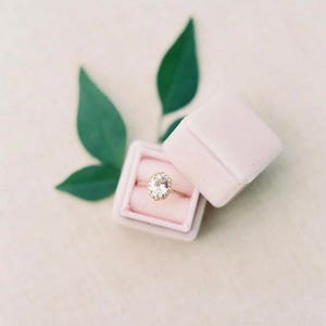 Blush Vintage Ring Box by The Family Joolz