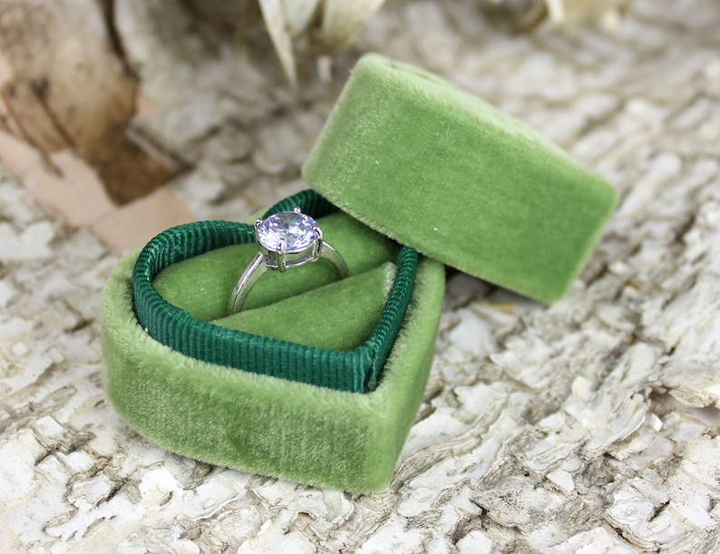 Green Ring Bearer Box by The Family Joolz