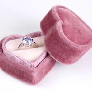 Rose Heart Ring Box by The Family Joolz