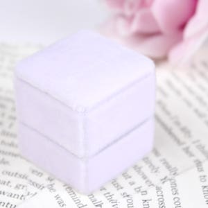 Purple Wedding Ring Box by The Family Joolz