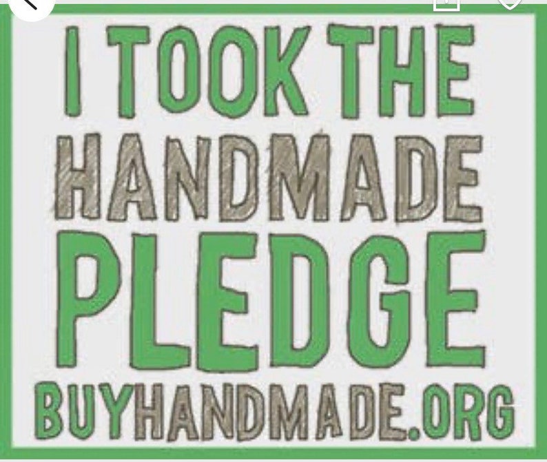 The Handmade Pledge, taken by The Family Joolz