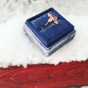 Blue Ring Box by The Family Joolz