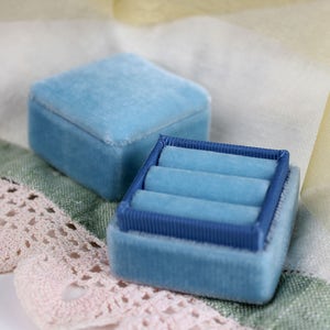 Blue Ring Box by The Family Joolz