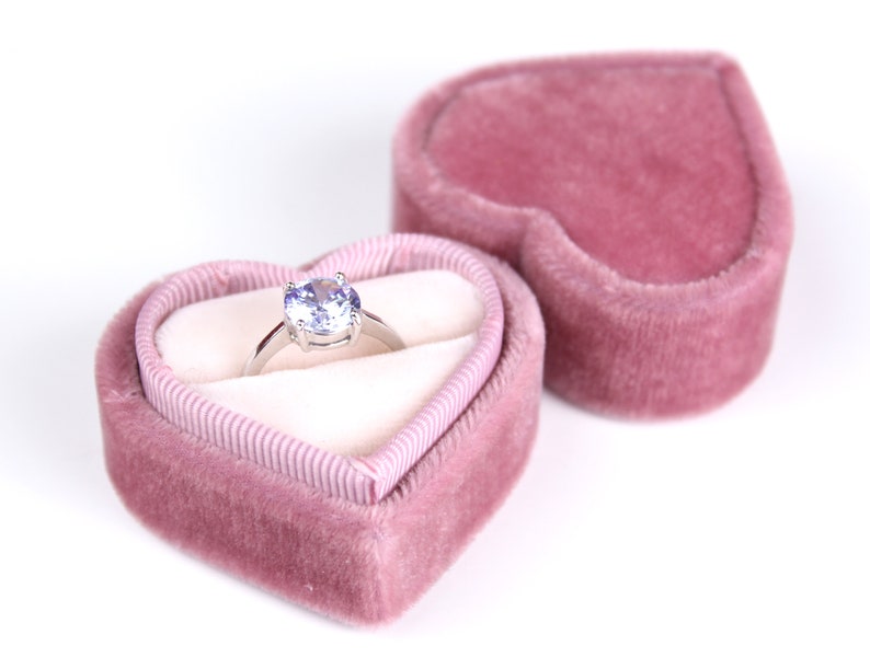 Rose Wedding Ring Box by The Family Joolz