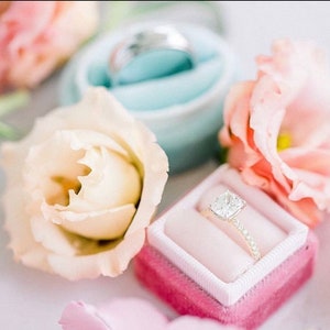 Pink Vintage Ring Box by The Family Joolz