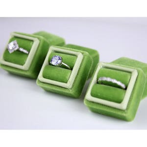 Custom Color Handmade Ring Box by The Family Joolz