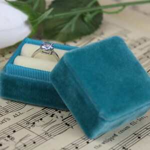 Turquoise Ring Box by The Family Joolz