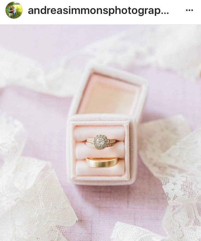Pink Engagement Ring Box by The Family Joolz