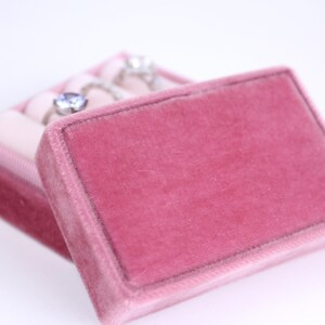 Rectangle Velvet Ring Box by The Family Joolz