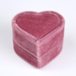 Pink Heart Ring Box by The Family Joolz