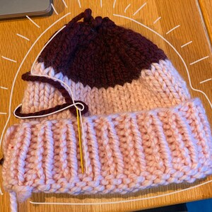 The nova: ribbed beanie pattern