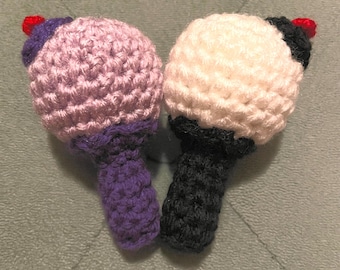 Army Bomb Shaker Keychain