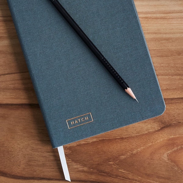 Hatch® Notebook for Makers & Entrepreneurs // Creative project planner, business idea planner, idea journal // gift for men, gift for women