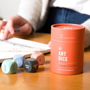Art Dice - Drawing & Painting Inspiration, Overcome Artist's Block - Gifts for Artists