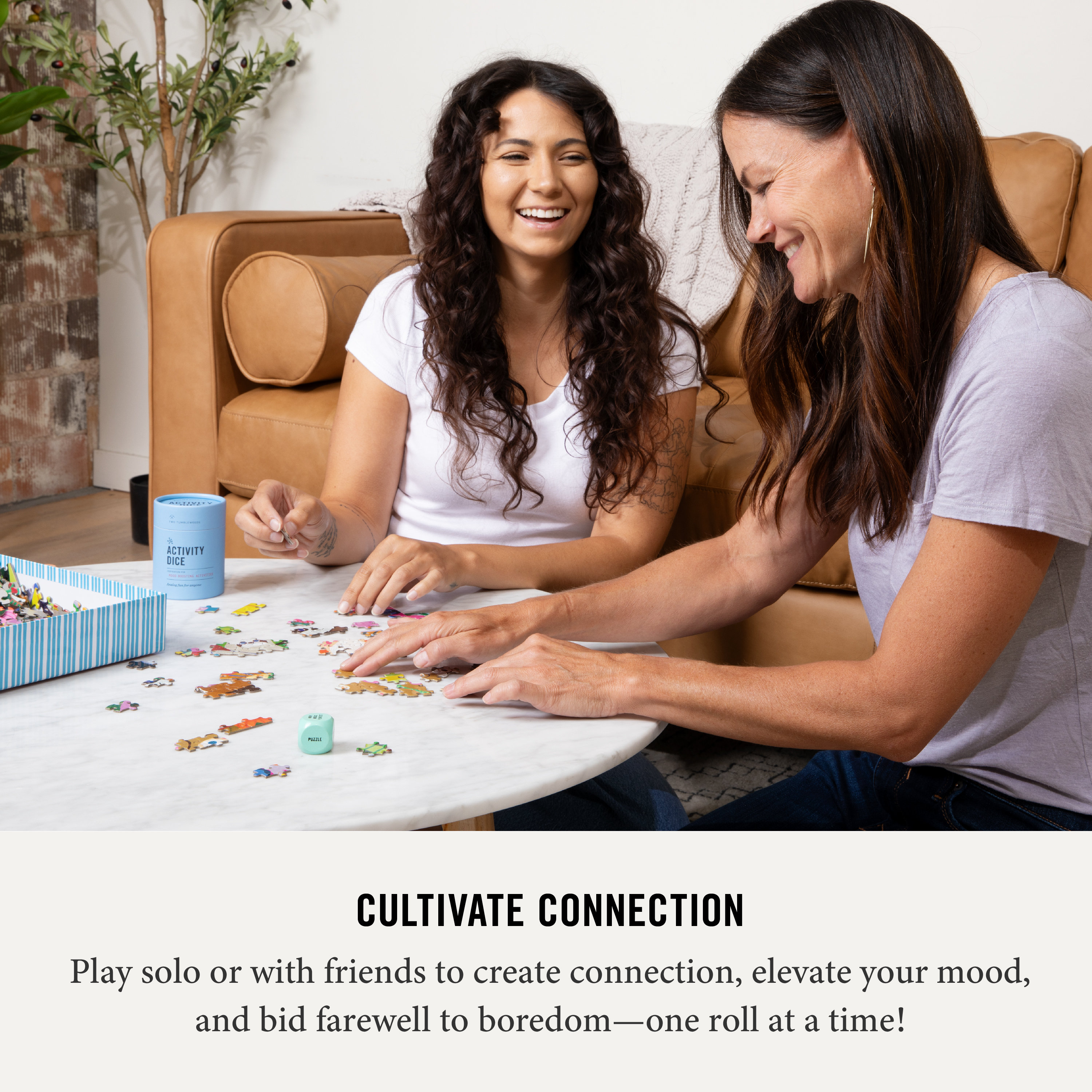Mood-boosting Activity Dice // Non-digital Activities that Increase Well-being and Happiness / Unique gift, therapist tools, digital detox