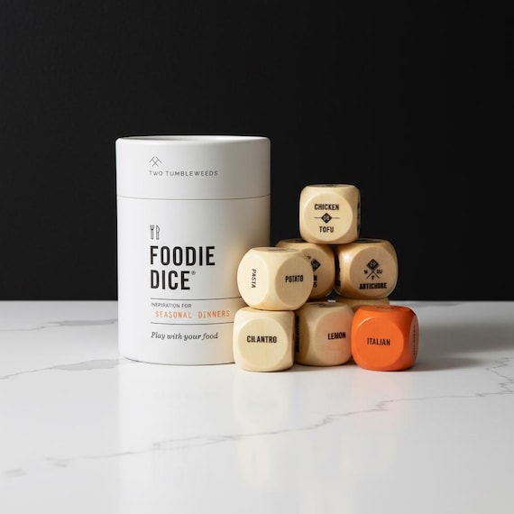 Foodie Dice - Seasonal Dinner Inspiration - Cooking Gift