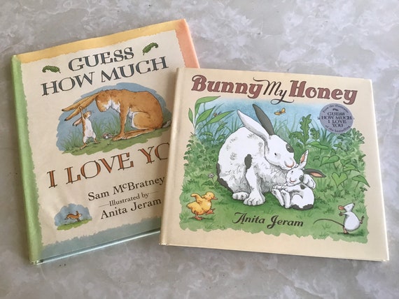 Guess How Much I Love You Bunny My Honey Sam Mcbratney And Etsy Guess How Much I Love You Bunny My Honey Sam Mcbratney And Etsy