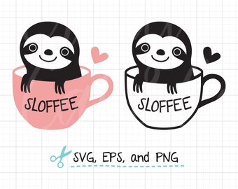 Download Sloth svg | Etsy