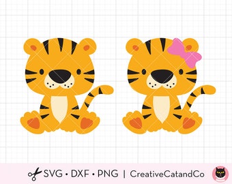 Download Baby Tiger Svg Etsy