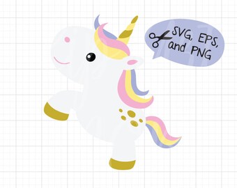 Download Baby unicorn svg | Etsy