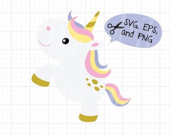 Download Baby unicorn svg | Etsy